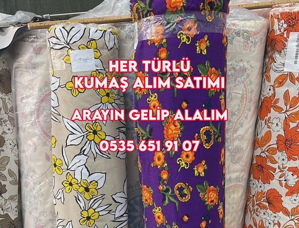 Parti Malı Stok Kumaşçı 05356519107