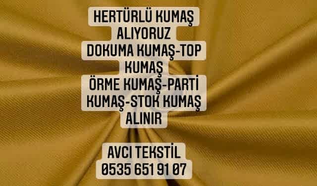 Çorum Kumaş Alınır |05356519107|