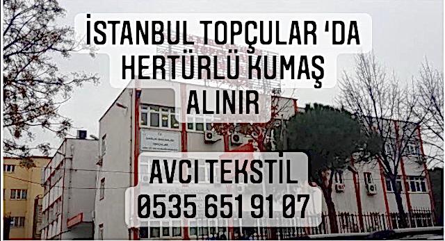 Topçular Kumaş Alınır |05356519107|