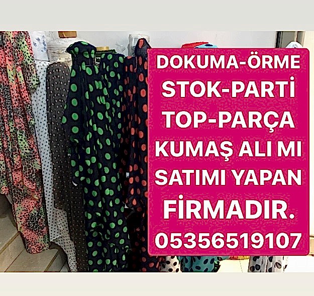 Tekleme Kumaş Alanlar |05356519107|