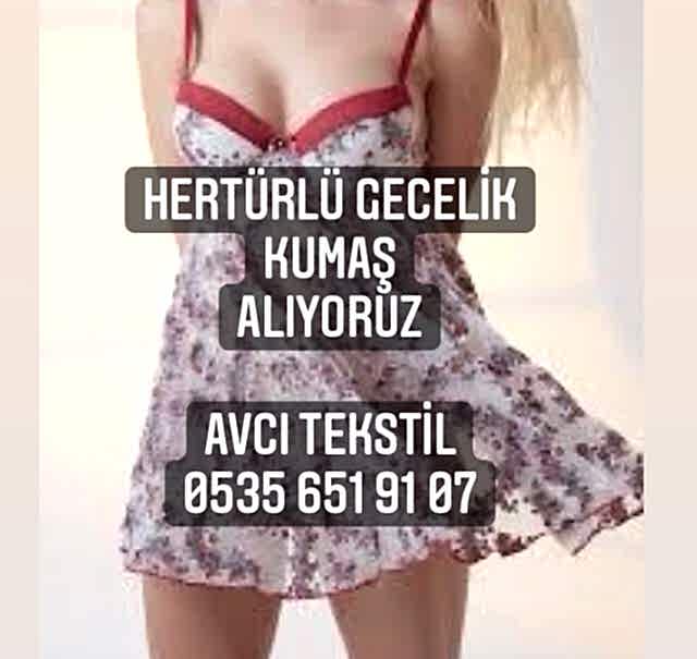 Gecelik Kumaş Alan |05356519107|