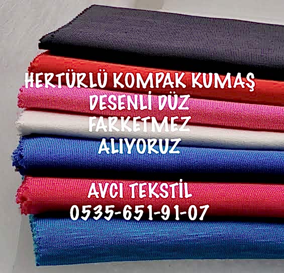 Baskılı Kompak Kumaş Alınır |05356519107|