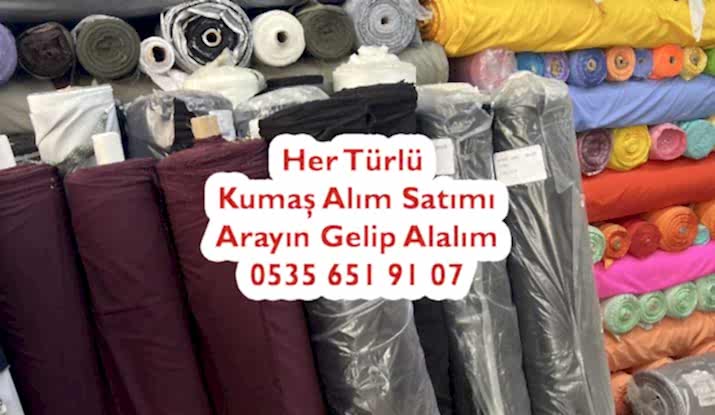 Jakarlı Kumaş Alıyorum 05356519107