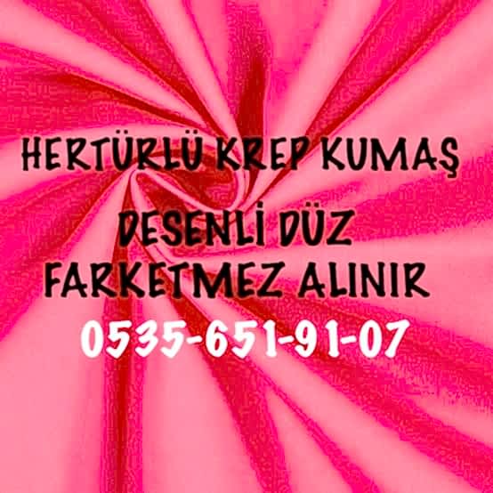 Kobe Krep Kumaş Alan |05356519107|