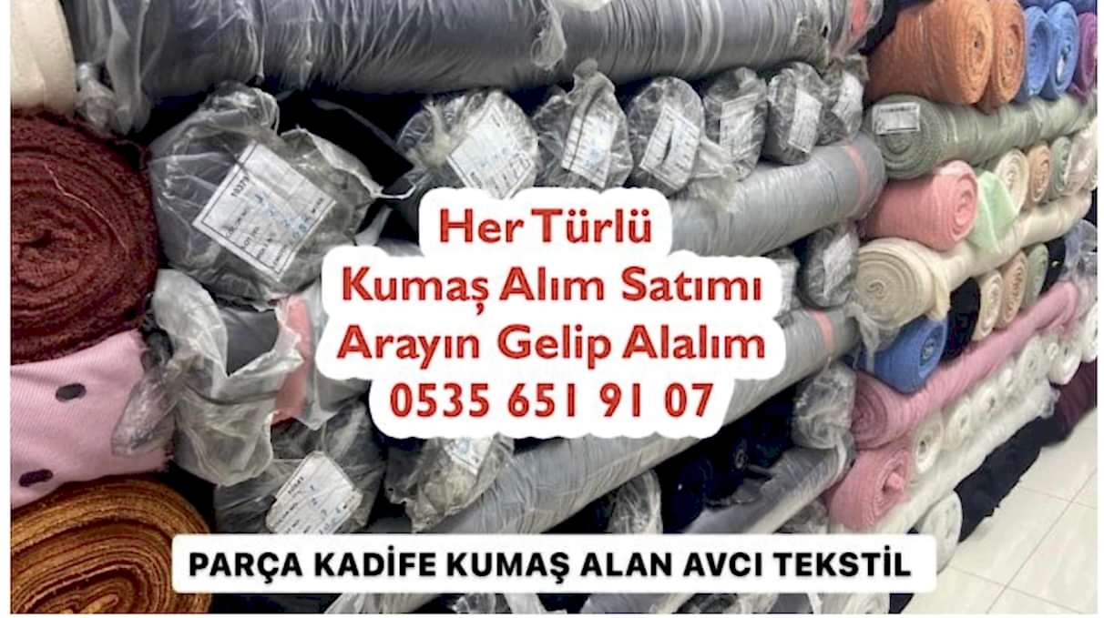 Parça Kadife Kumaş Alanlar 05356519107