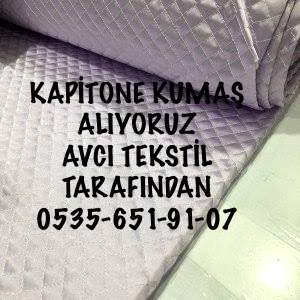 Örme Kapitone Kumaş Alan |05356519107|