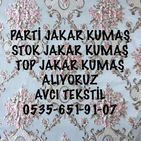 Simli Jakar Kumaş Alan |05356519107|