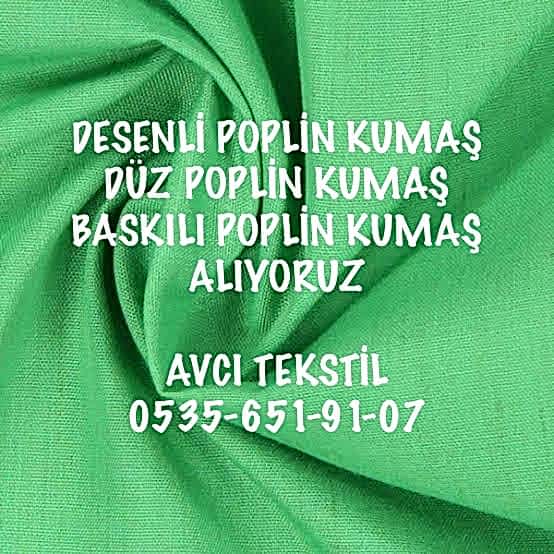 Likralı Poplin Kumaş Alanlar |05356519107|