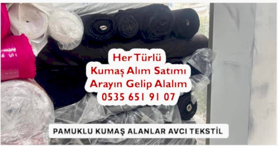 Pamuklu Kumaş Alımı Satımı Yapılır 05356519107