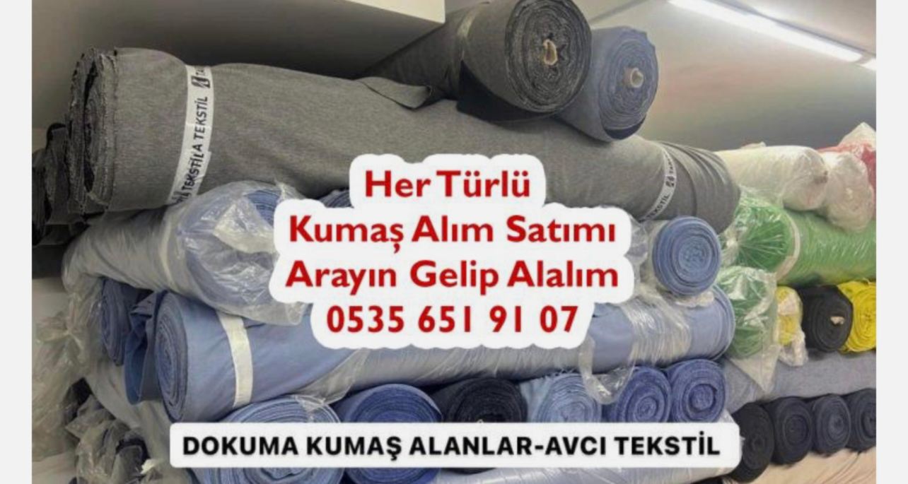 Dokuma Parti Malı Kumaş Alan 05356519107