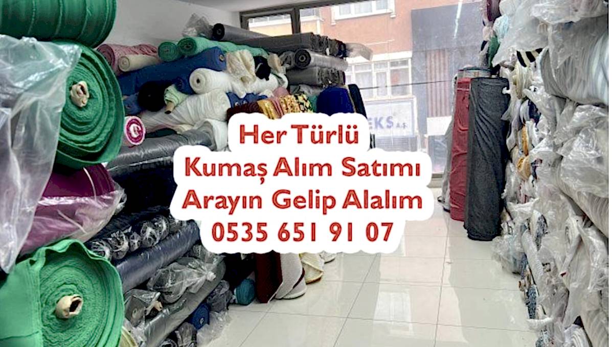 Toptan Kumaş Alıcısı 05356519107