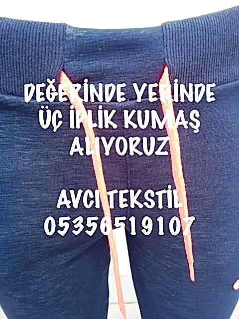 Şardonlu Üç İplik Kumaş Alanlar |05356519107|