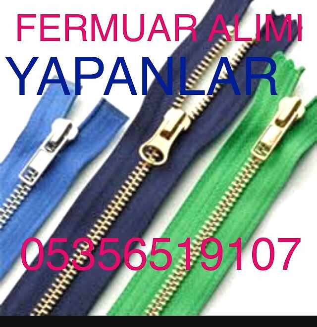 Metal Fermuar Alanlar |05356519107| 