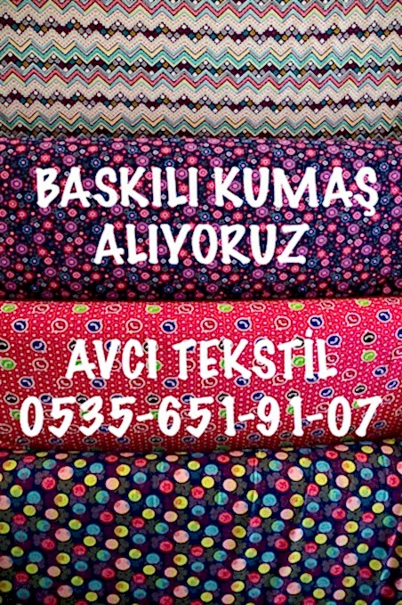 Baskılı Kumaş Alanlar |05356519107|