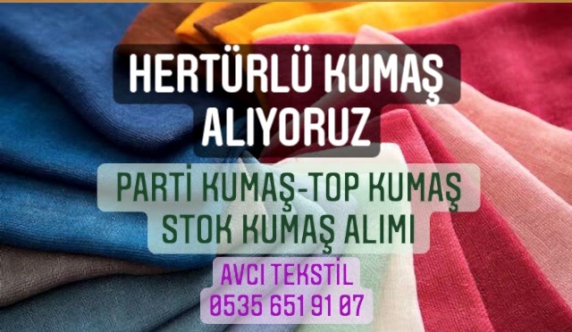 Şönil Kumaş Alınır |05356519107|