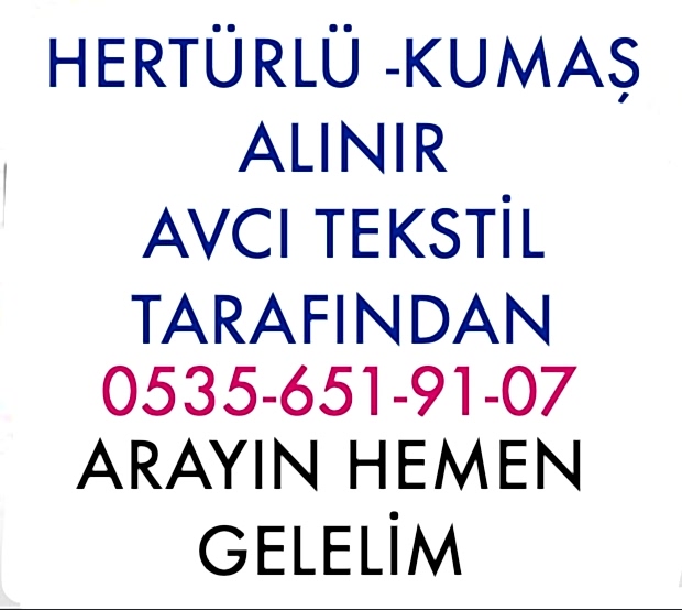 Parti Kumaş Alanlar |05356519107|