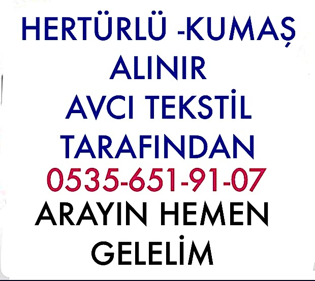 Organize Kumaş Alanlar |05356519107|