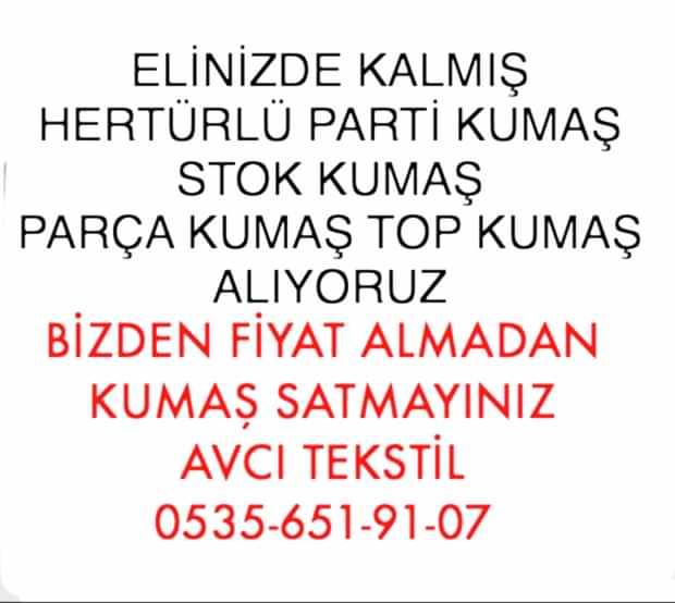 Akrilik Kumaş Alanlar |05356519107|