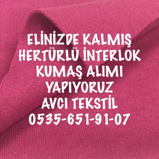 30/1 İnterlok Kumaş Alan |05356519107| 