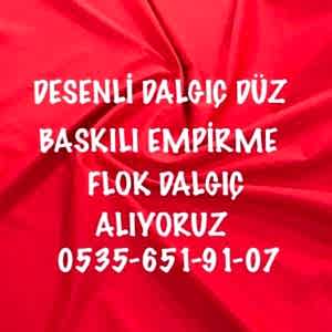 Dalgıç Kumaş Alanlar |05356519107|