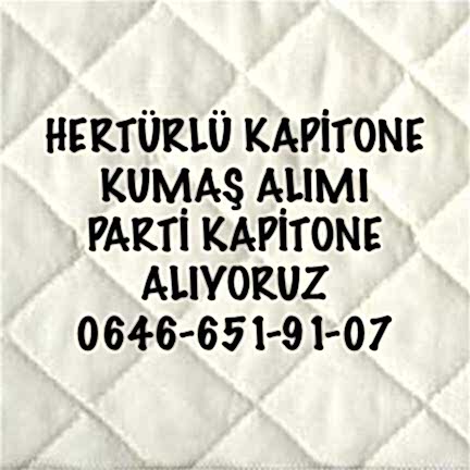 Montluk Kapitone Kumaş Alan |05356519107|