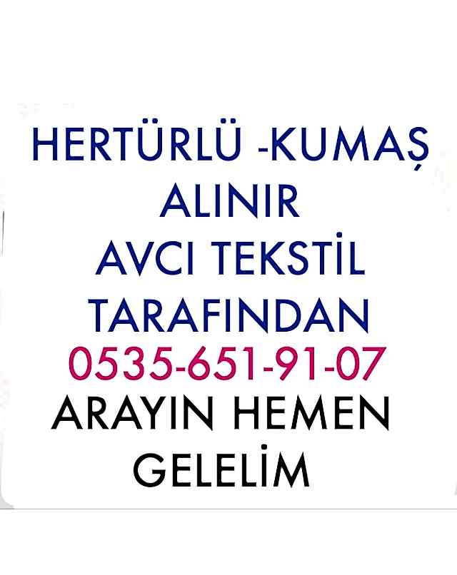 Tela Alınır |05356519107