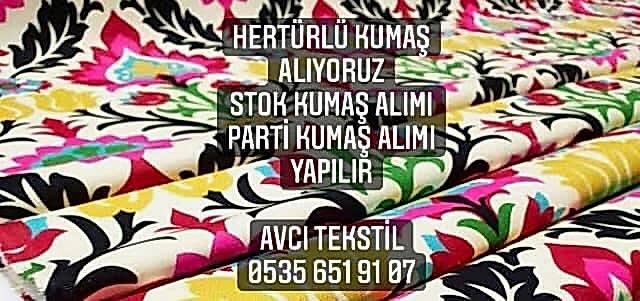 Tekleme Serili Kumaş Alınır |05356519107|