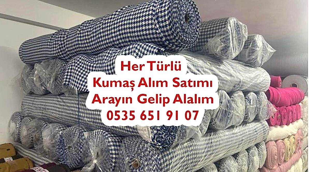 Kumaş Alan 05356519107 Stok Parti Kumaşçı
