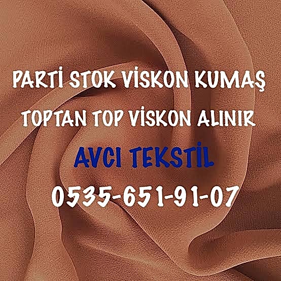 Viskon Kumaş Satanlar |05356519107|