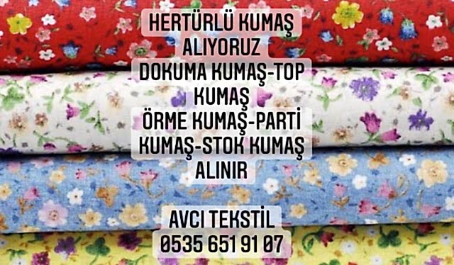 Isparta Kumaş Alınır |05356519107|