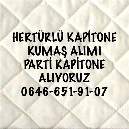 Kapitone Kumaş Alınır |05356519107|