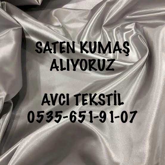 Saten Kumaş Alanlar |05356519107|