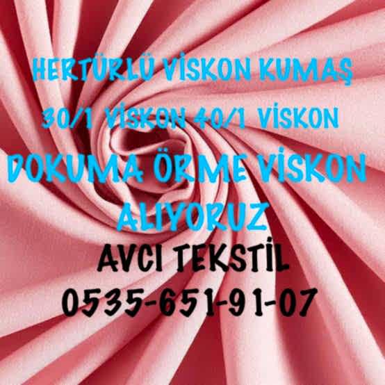Viskon Kumaş Alanlar |05356519107|