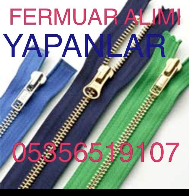 Fermuar Alımı |05356519107| Fermuar Alınır |