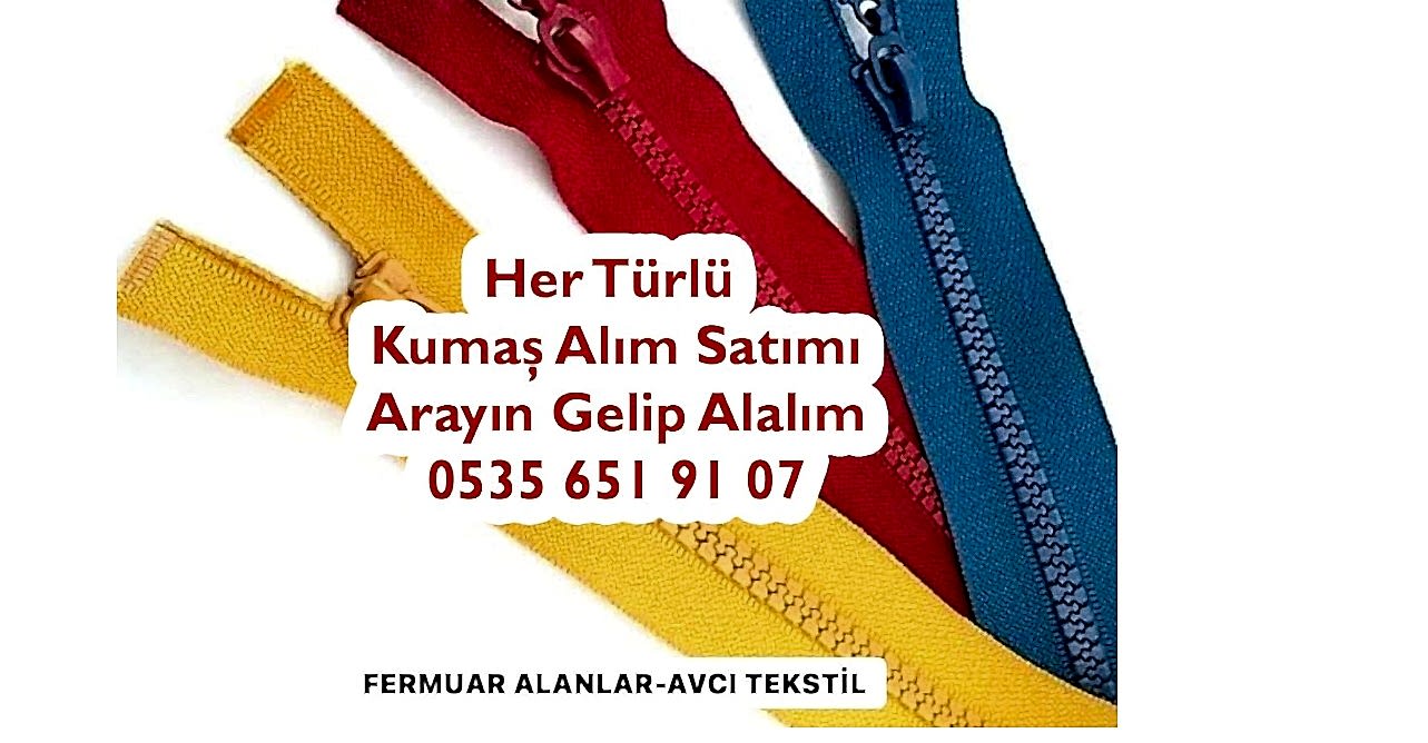 Fermuar Alan Firmayız 05356519107