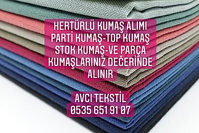 Tunceli Kumaş Alınır |05356519107|
