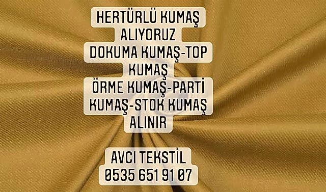 Sinop Kumaş Alınır |05356519107|