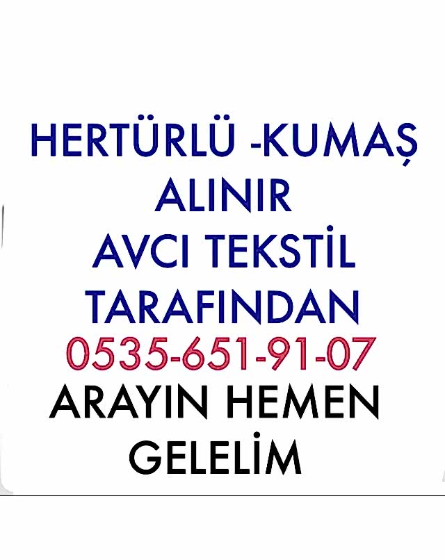 Top Kumaş Alımı Yapan Firma Telefonu 05356519107