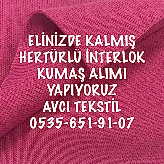 İstanbul İnterlok Kumaş Alan |05356519107| 