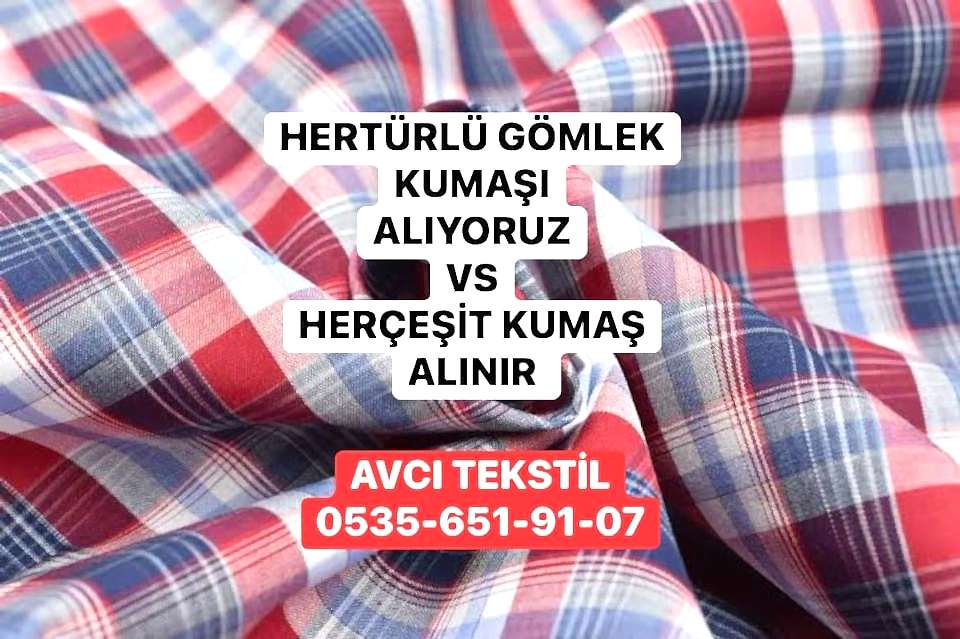 GÖMLEKLER HANGİ KUMAŞLARDAN YAPILIR? 05356519107