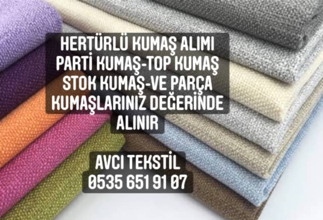 Samsun Kumaş Alınır |05356519107|