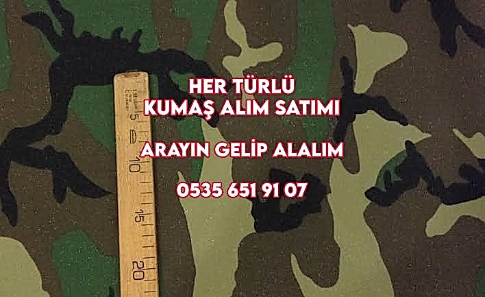 Kamuflaj Kumaş Alanlar 05356519107