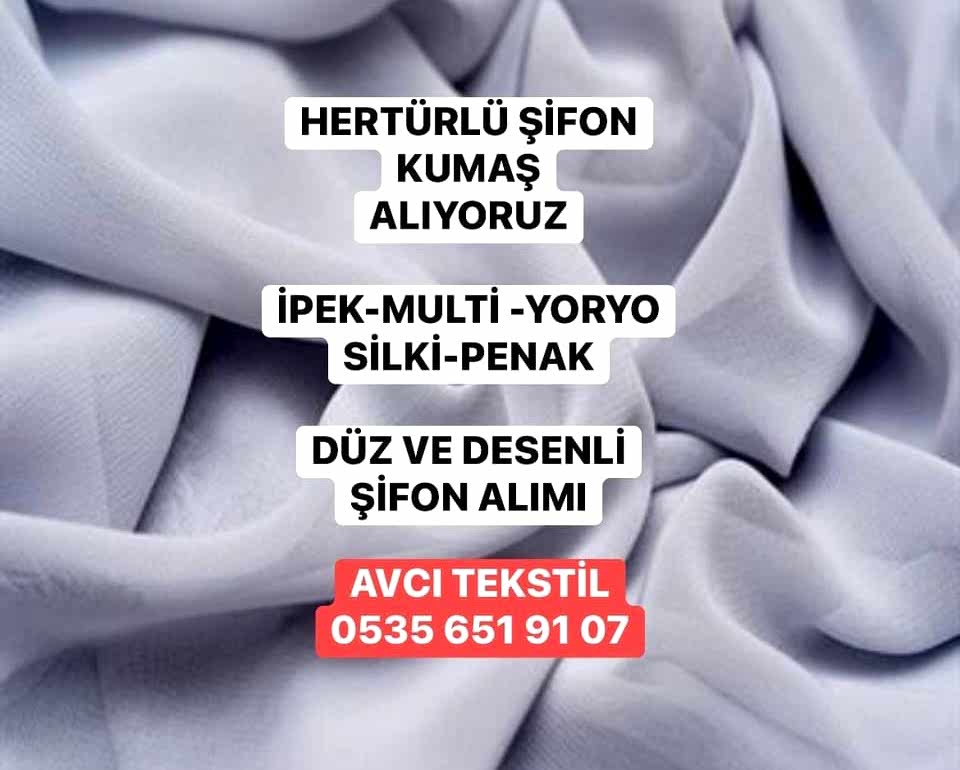 Baskılı Şifon Kumaş Alan 05356519107 Şifon Alım