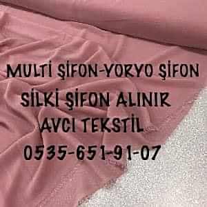 Hertürlü Şifon Kumaş Alımı |05356519107| Şifon Alıcıları |