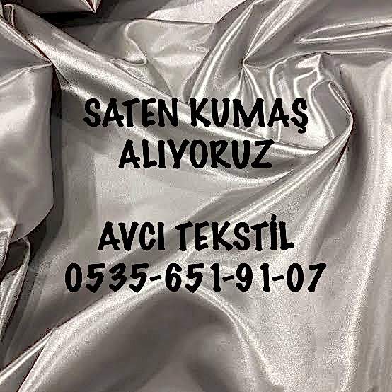 Asetat Saten Kumaş Alan |05356519107| Saten Kumaş Alınır |