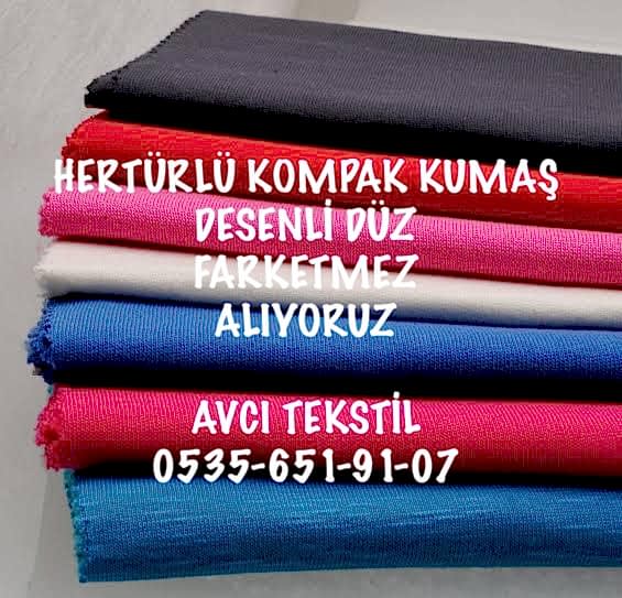 Kompak Kumaş Alınır |05356519107|