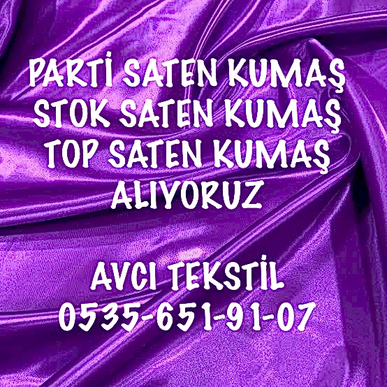 Floş Saten Kumaş Alan |05356519107|