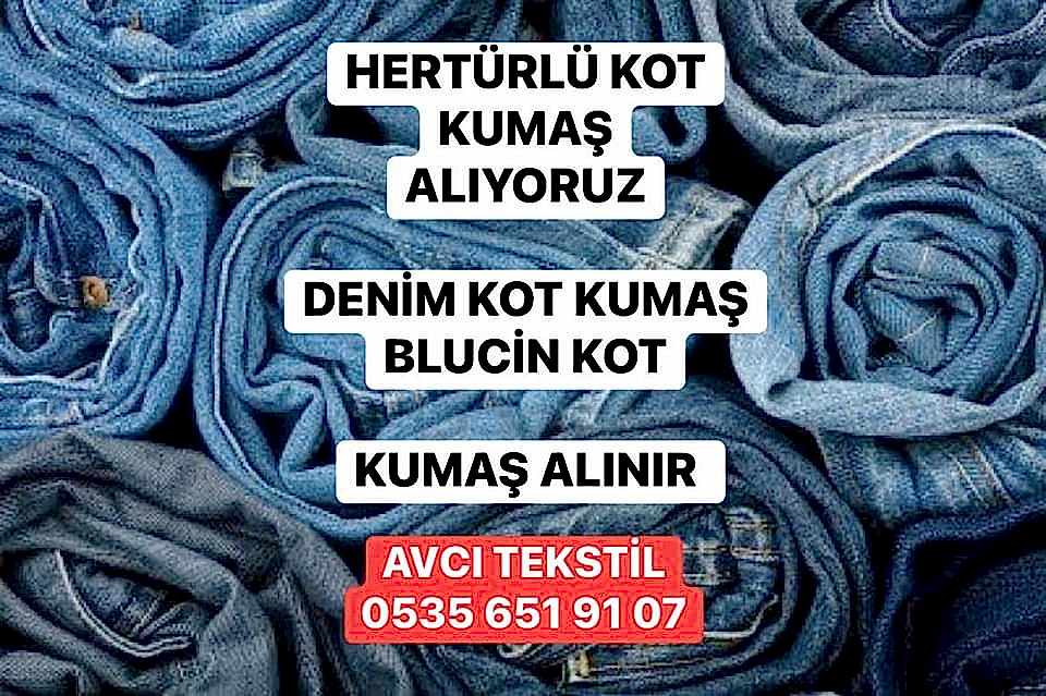 Kalın Kot Kumaş Alan 05356519107