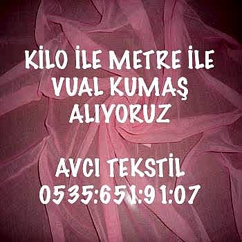 Vual Kumaş Alanlar |05356519107|