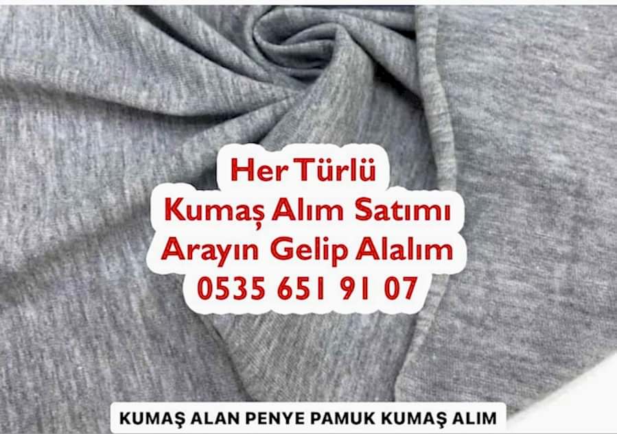 Pamuk Penye Kumaş Alınır 05356519107